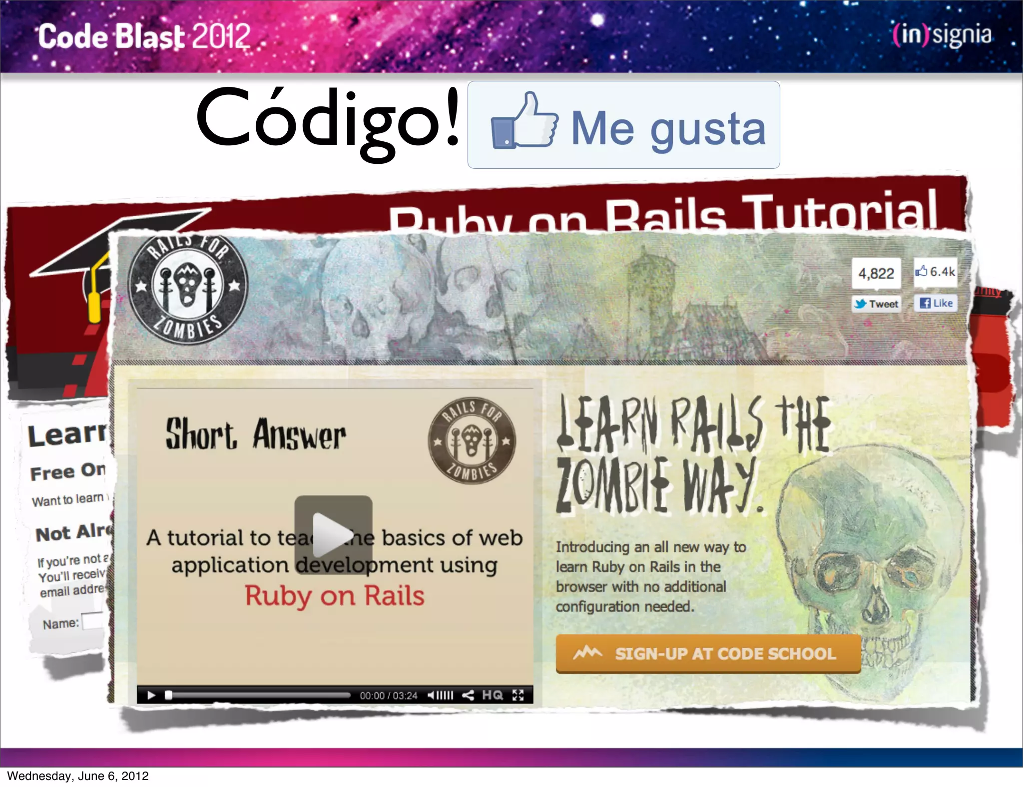 Código!




Wednesday, June 6, 2012
 
