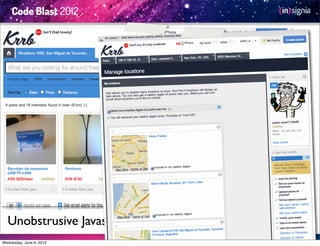 Unobstrusive Javascript
Wednesday, June 6, 2012
 