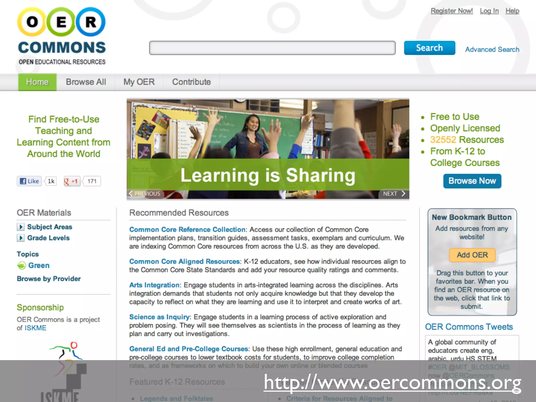 http://www.oercommons.org
 