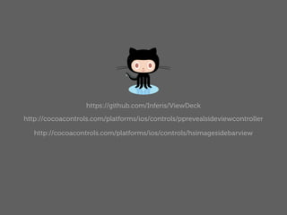 https://github.com/Inferis/ViewDeck
http://cocoacontrols.com/platforms/ios/controls/pprevealsideviewcontroller

   http://cocoacontrols.com/platforms/ios/controls/hsimagesidebarview
 