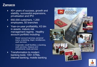 Case Study: NMB Tanzania
  NMB: National
   Microfinance Bank Ltd.
     • Also by-far the largest bank in
       Tanzania...