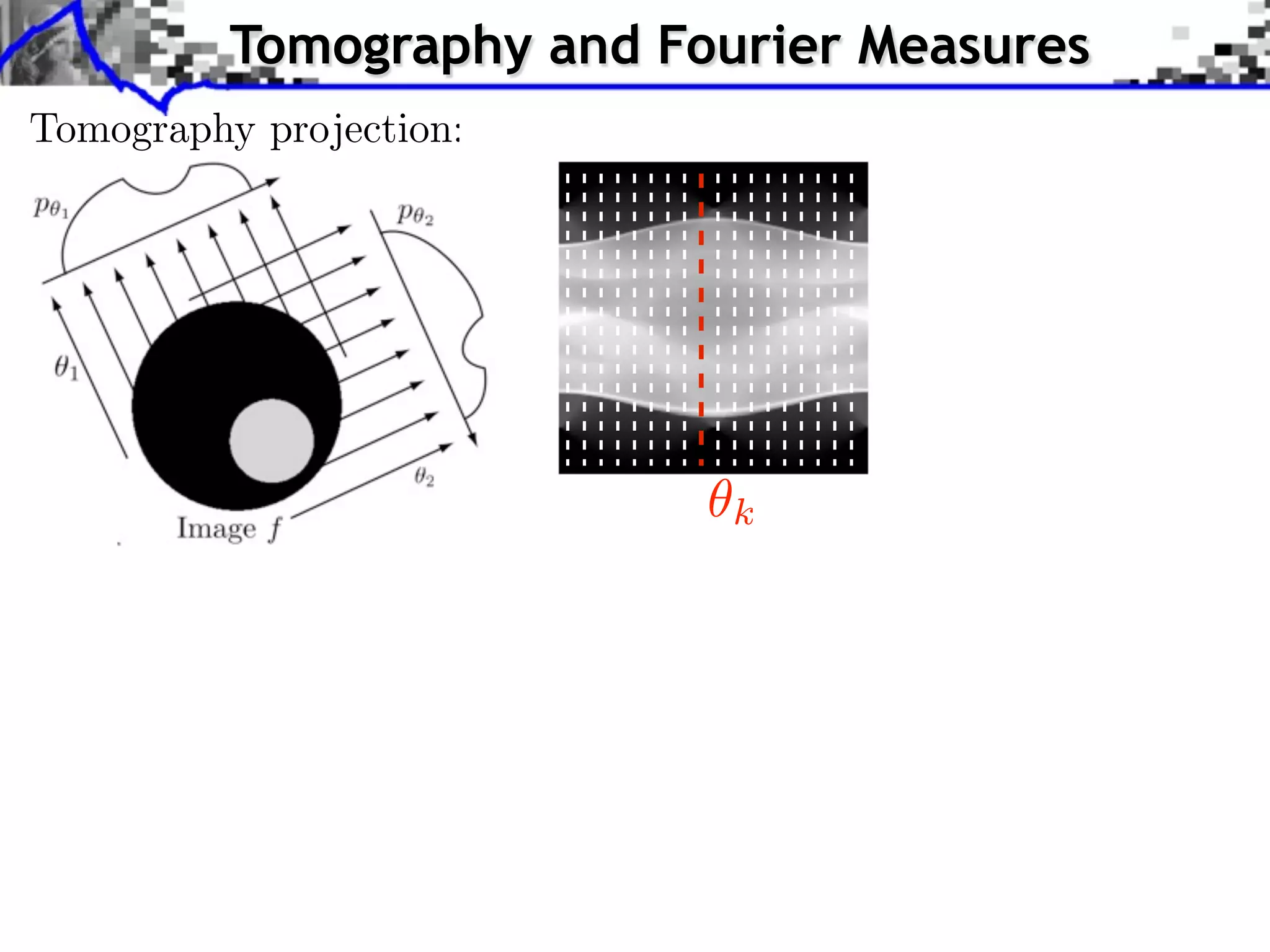 Tomography and Fourier Measures
 