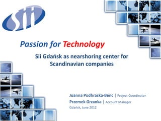 Sii Gdańsk, Poland - a nearshoring IT centre