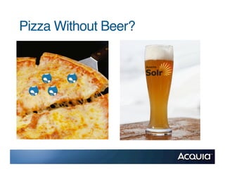 Pizza Without Beer?
 