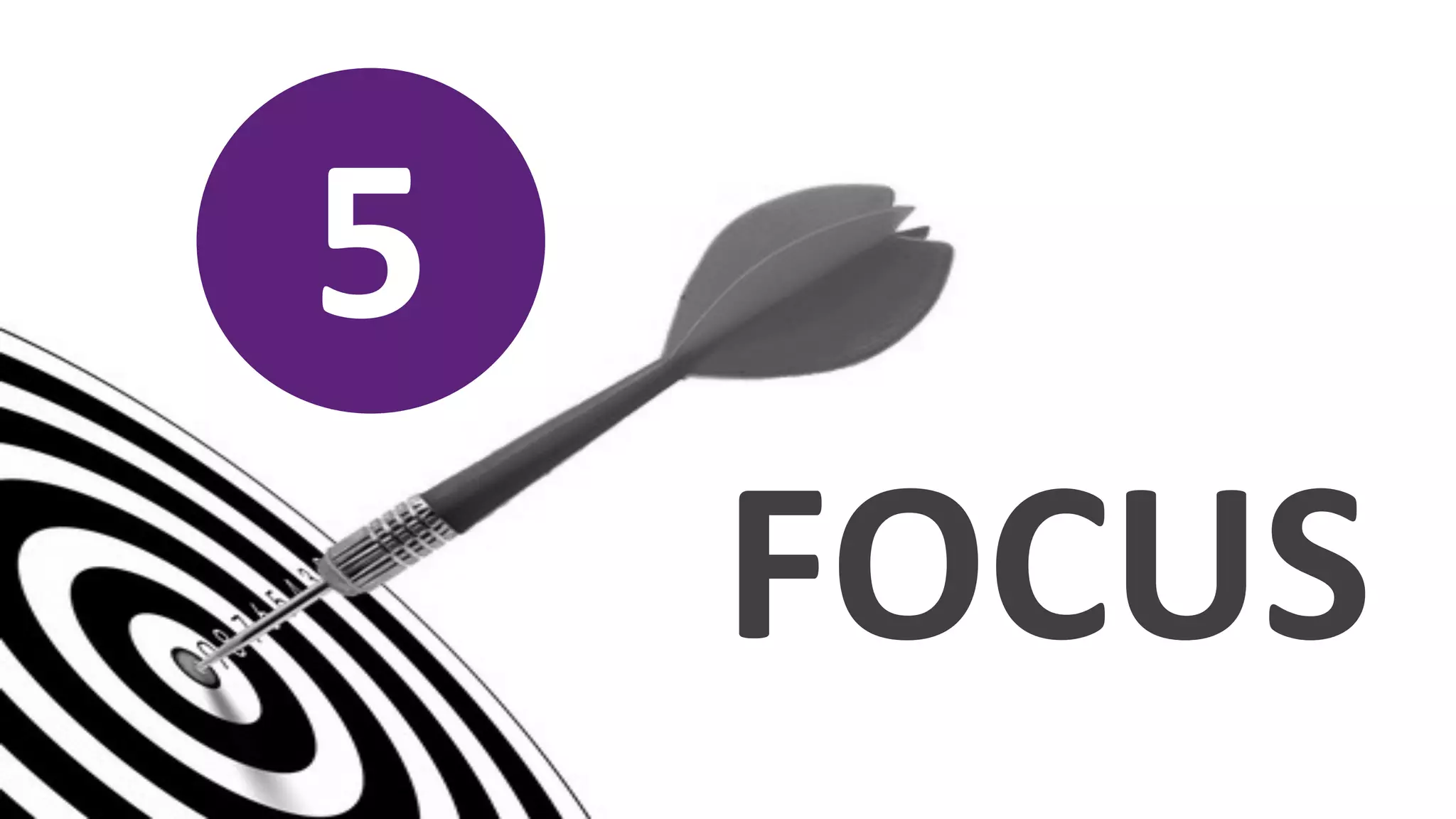 5	
  
        FOCUS	
  
 