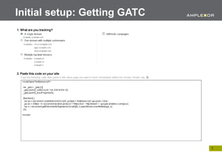 Initial setup: Getting GATC




                              7.
 