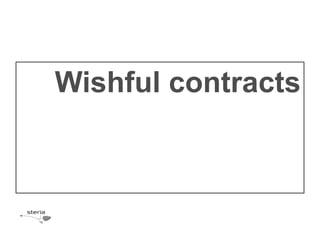 Wishful contracts
 