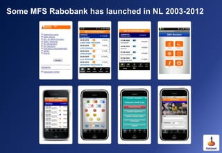 Some MFS Rabobank has launched in NL 2003-2012
 