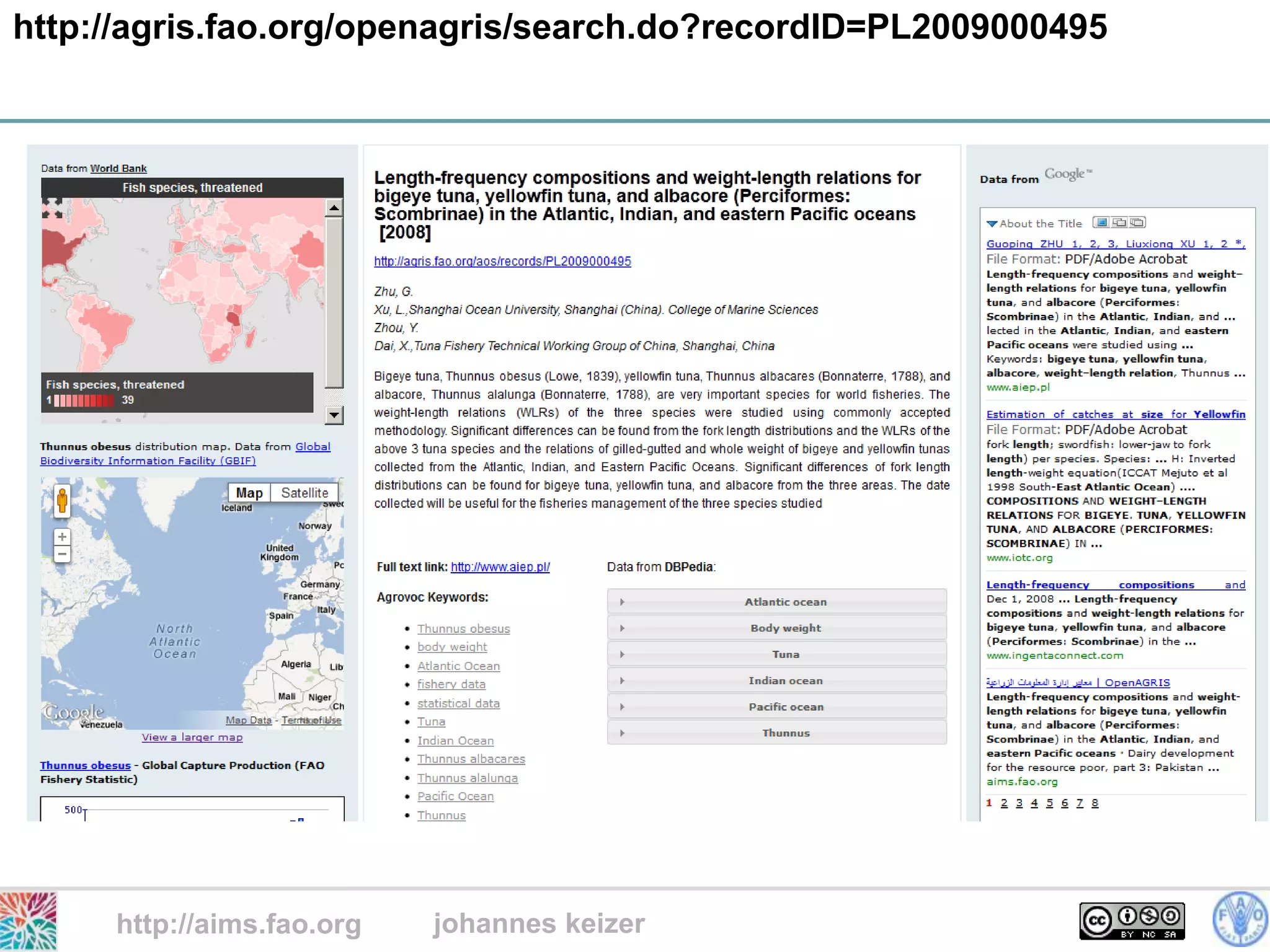 http://agris.fao.org/openagris/search.do?recordID=PL2009000495




     http://aims.fao.org   johannes keizer
 