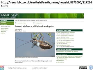 http://news.bbc.co.uk/earth/hi/earth_news/newsid_8172000/817216
8.stm




     http://aims.fao.org   johannes keizer
                                                 25
 