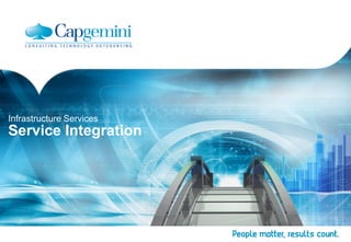 Infrastructure Services
Service Integration
 