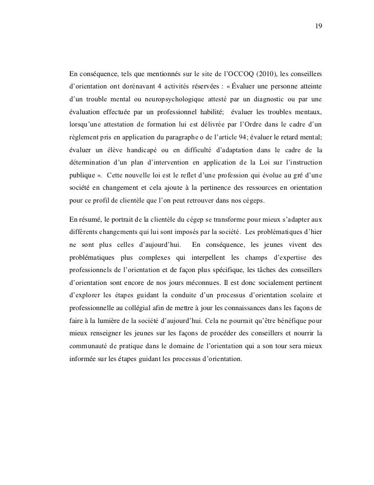 Essai en ligne  Les étapes du processus de counseling d 