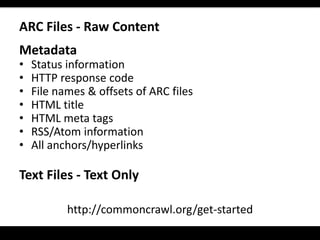Change between 2010 and 2012
• URLs with embedded data +6%
• Microdata +14%
• RDFa +26%

      http://webdatacommons.org
 