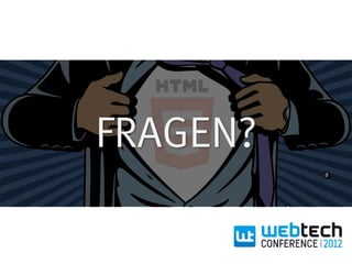 2012-10-16 - WebTechCon 2012: HTML5 & WebGL