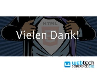 2012-10-16 - WebTechCon 2012: HTML5 & WebGL