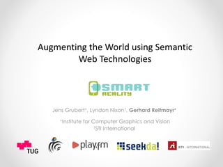Augmenting the World using Semantic Web Technologies Slide 1