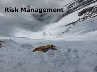 Risk Management
 