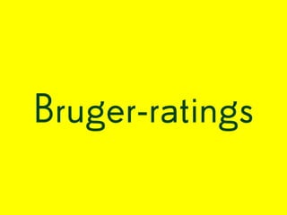 Bruger-ratings
 