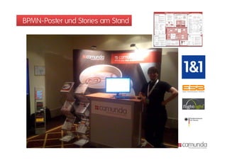 BPMN-Poster und Stories am Stand
 