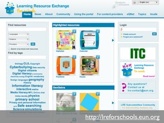 http://lreforschools.eun.org
 