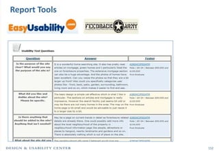 Report Tools




               152
 