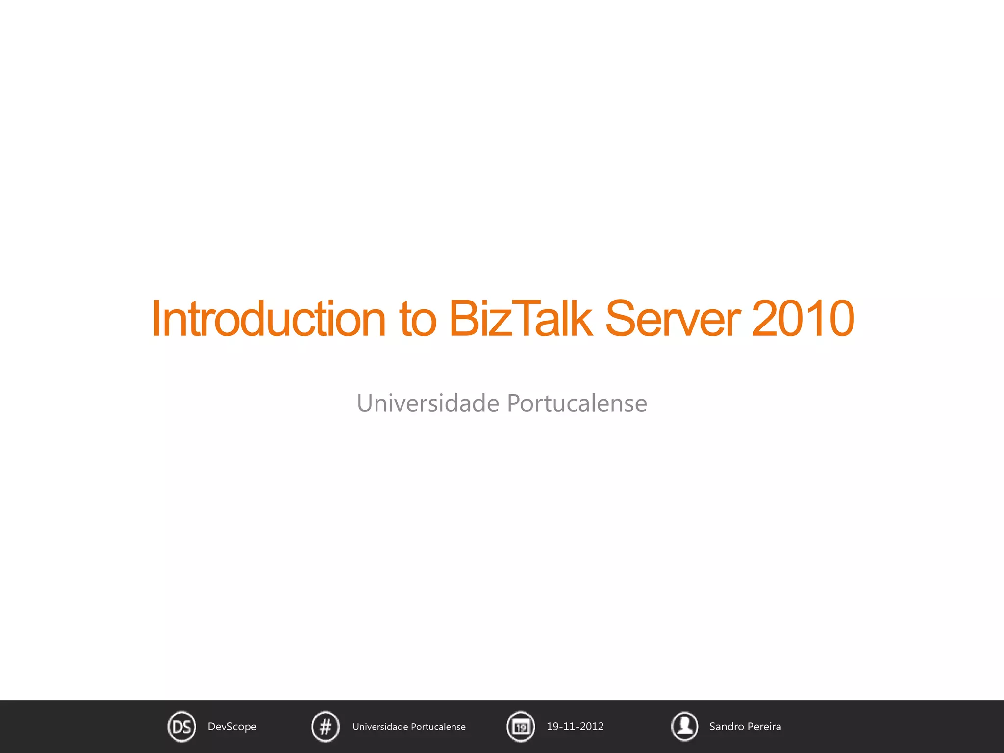 Universidade Portucalense




DevScope   Universidade Portucalense   19-11-2012   Sandro Pereira
 