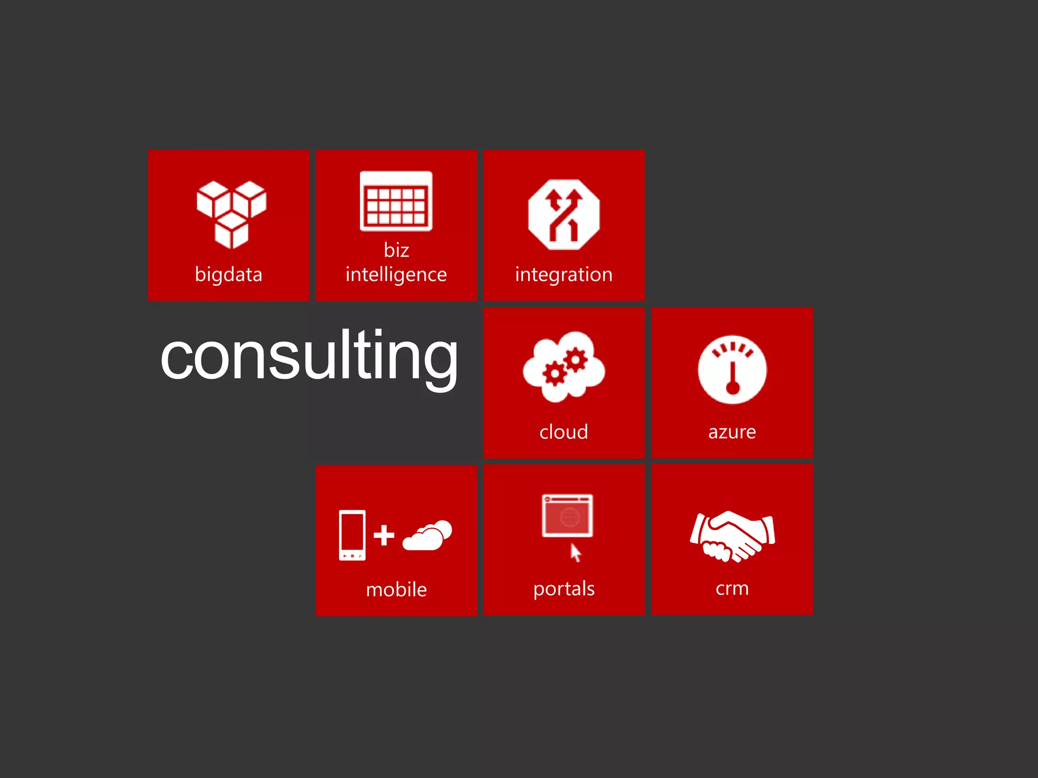 consulting


      mobile   portals   crm
 