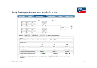 Sunny Design para Autoconsumo. Avaliação prévia




SMA Solar Technology AG                           26
 