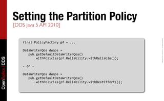 Advanced OpenSplice Programming - Part II | PDF