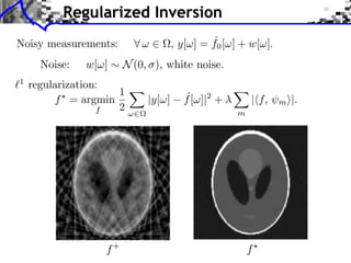 Compressed Sensing and Tomography | PDF