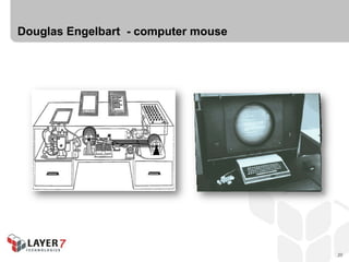 Douglas Engelbart - computer mouse




                                     20
 