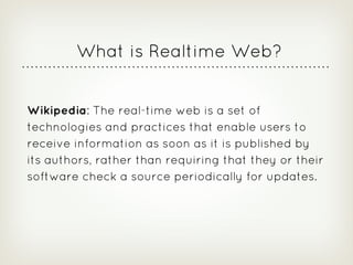 Playframework Realtime Web - Guillaume Bort & Sadek Drobi - December 2012