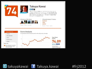takuyakawai   Takuya.kawai   #frj2012
 