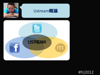 Ustream概論




            #frj2012
 