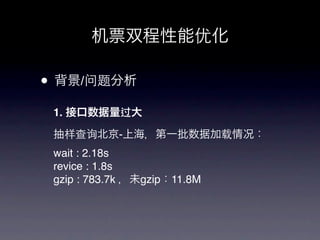 Ʊ˫Ż

? /
 1. ӿ

 ѯ-Ϻһݼ
 wait : 2.18s
 revice : 1.8s
 gzip : 783.7k δgzip11.8M
 