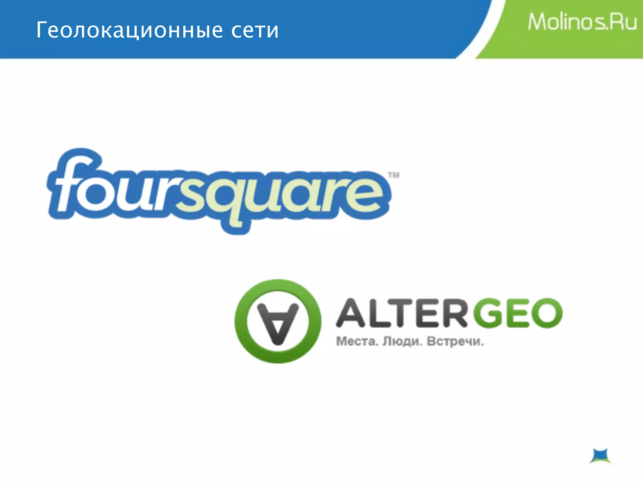 Геолокационные сети
 