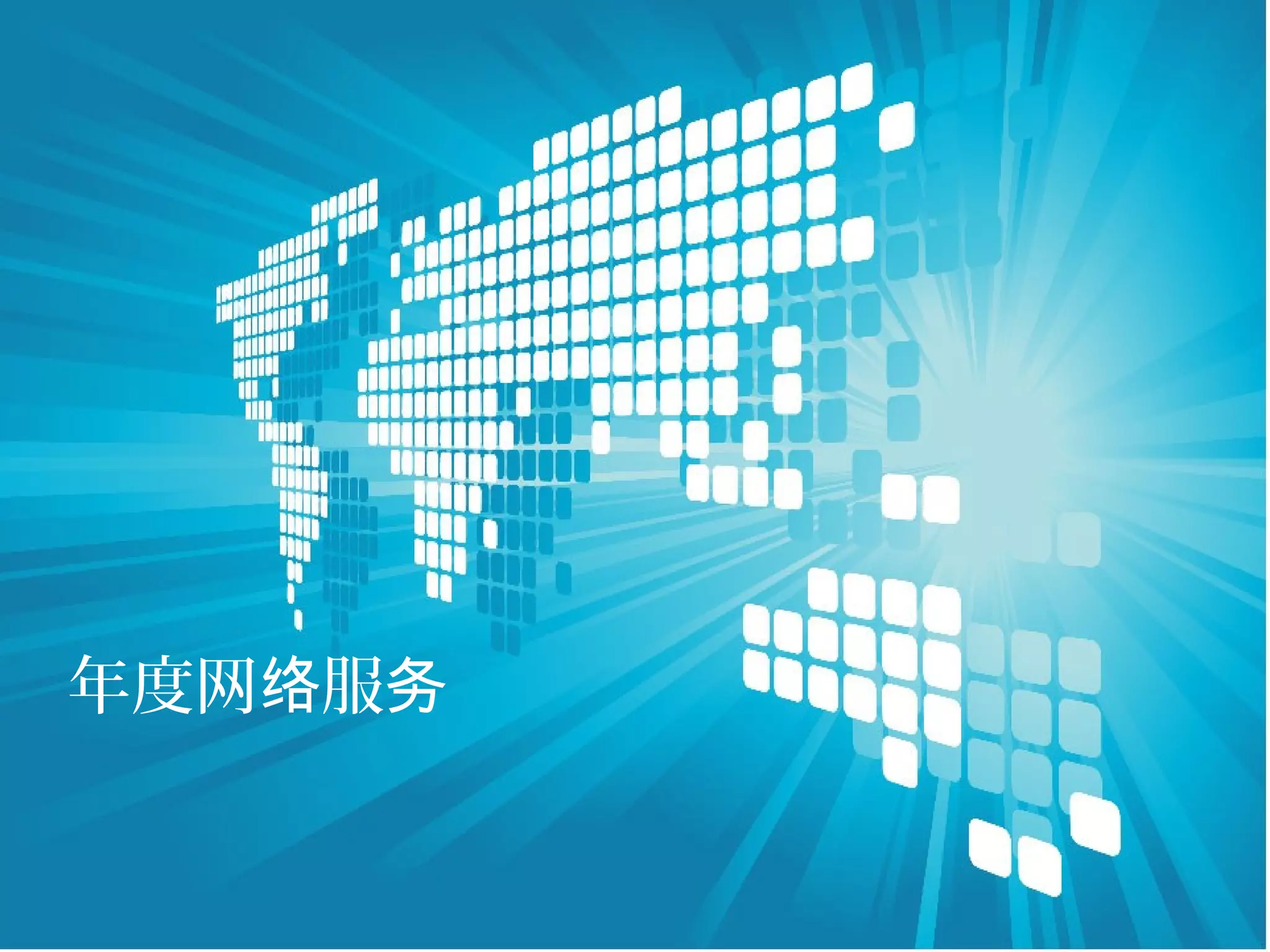 年度网络服务
 