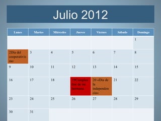 Julio 2012
 