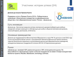 Истории Успехов Резидентов За Второе Полугодие 2012 | PPT