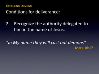  Casting Out Seven Demons: Complete Deliverance Prayers