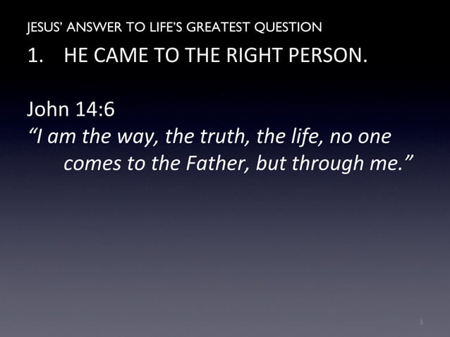 QUESTIONS ABOUT JESUS WITH ANSWERS visual data 7
