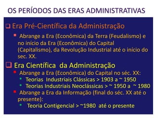 IADM 2012.1 - História da administração (até teoria dos sistemas) | PPSX
