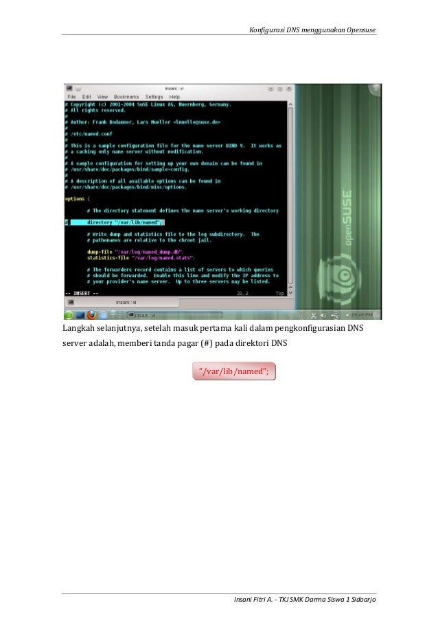 Cara Konfigurasi Dns Server Di Opensuse | 2012 20 konfigurasi dns menggunakan opensuse Cara Konfigurasi Dns Server Di Opensuse | 2012 20 konfigurasi dns menggunakan opensuse