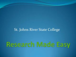 St. Johns River State College
 