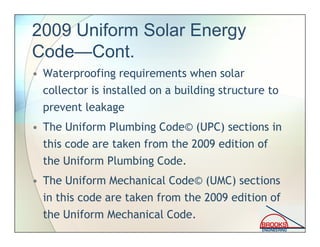 Solar PV Codes and Standards | PDF