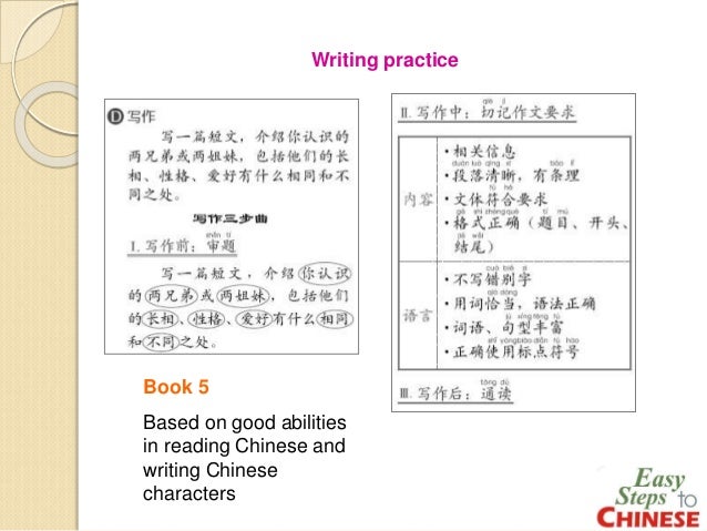 chinese essay chinese diary format