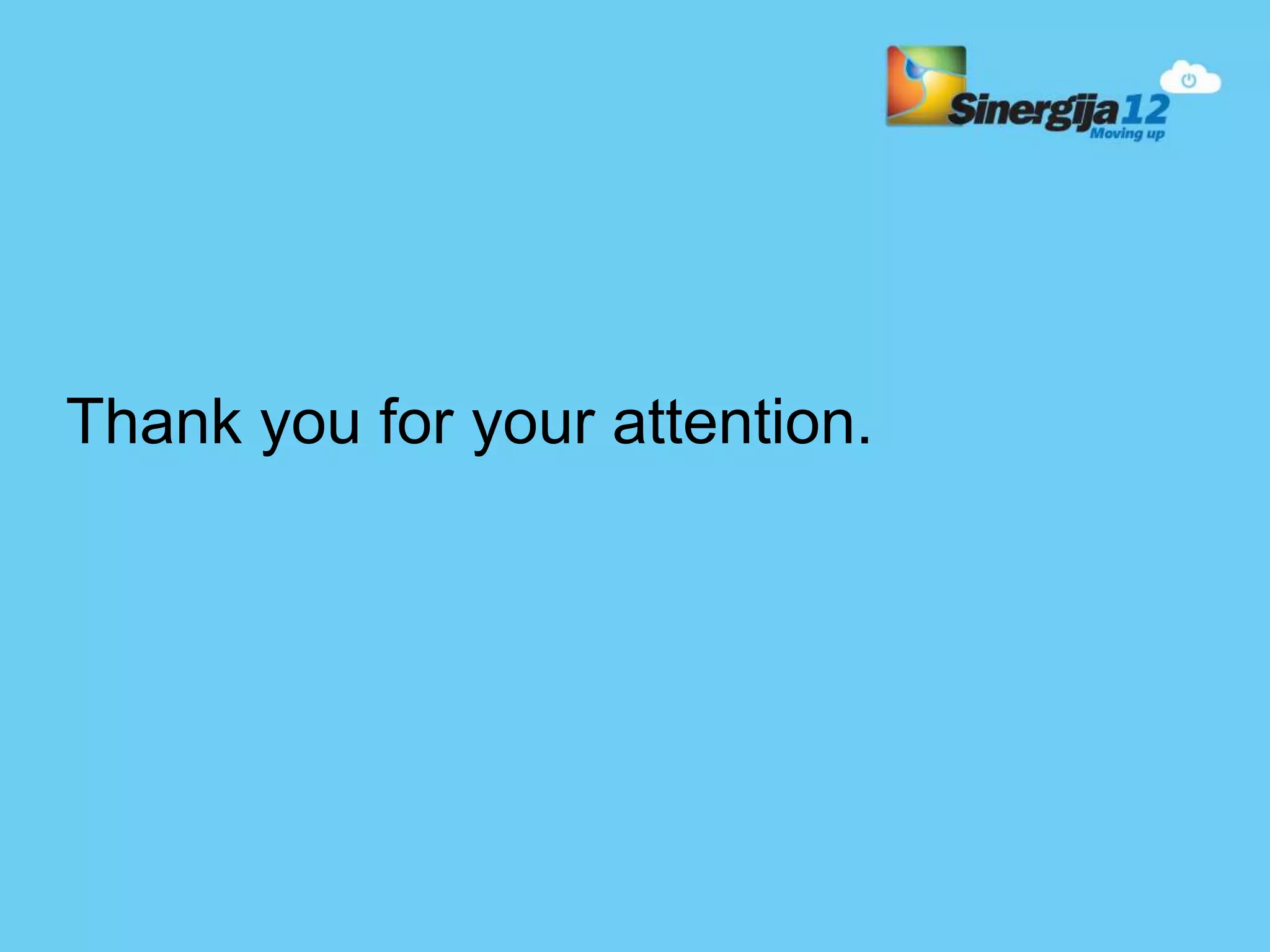 Thank you for your attention. 