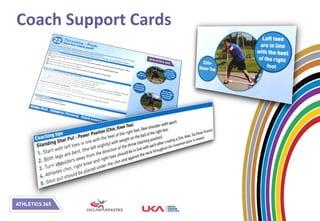 Coach Support Cards
 