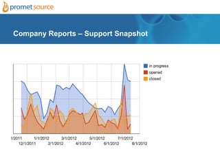 Company Reports – Support Snapshot
 