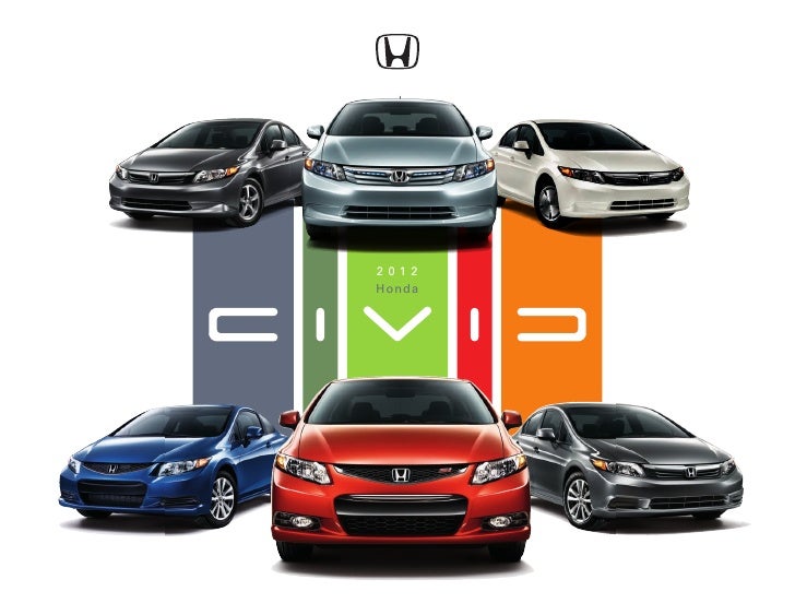 2012 Honda Civic Brochure by Neil Huffman Honda Louisville ...